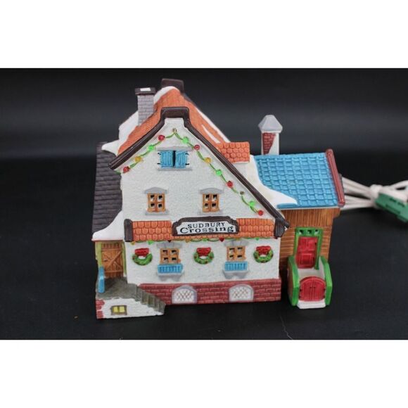 Lemax Other - 1994 Lemax Dickensvale Christmas Village “Sudbury Crossing” Illuminated House